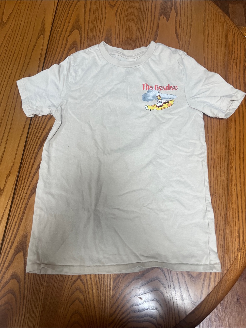 GAP X Junk Food Beatles Yellow Submarine Short Sleeve Tee, Youth Large, LIKE NEW
